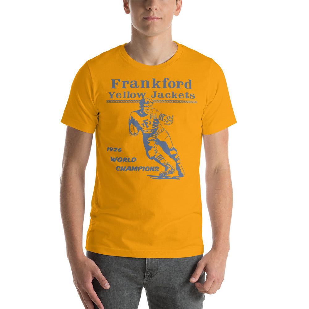 Frankford Yellow Jackets 1926 World Championship t-shirt