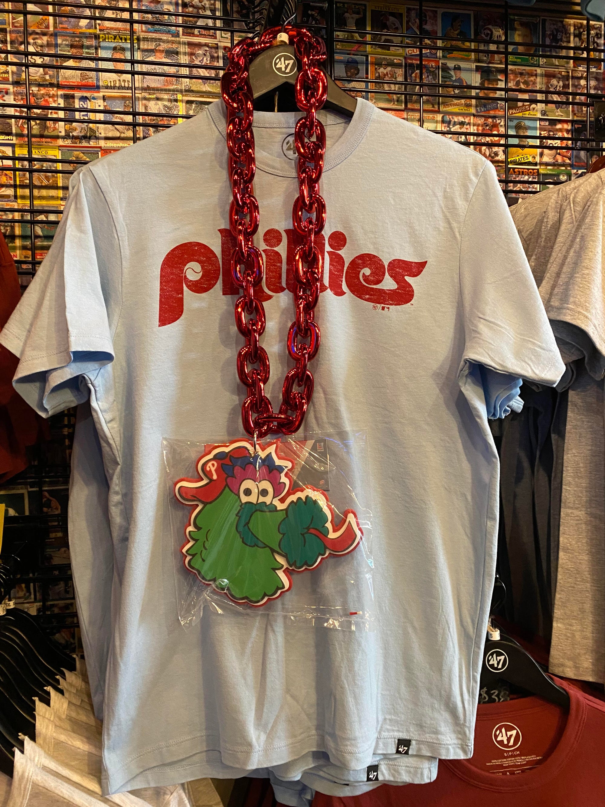 Philadelphia Phillies Phanatic FanFave Fan Red Chain